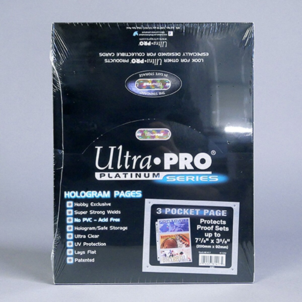 Ultra-PRO� 3 Ring BINDER PAGES - Th